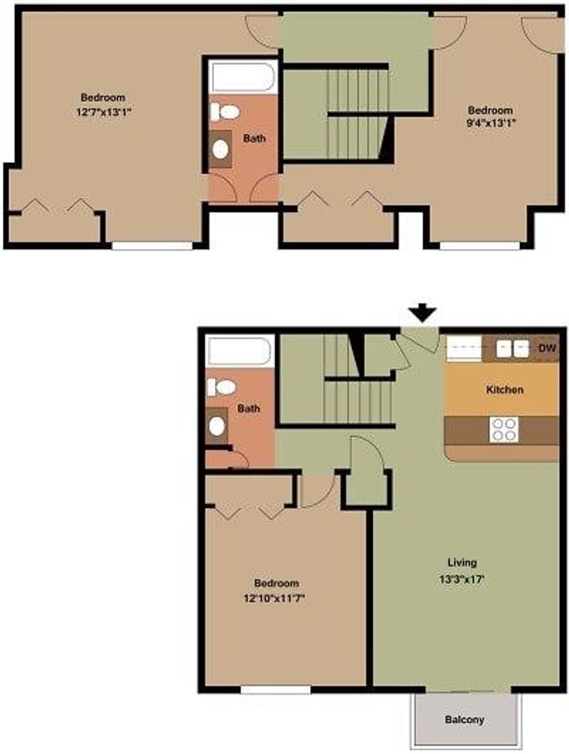 Lincoln Apartment: 120 College Park Circle