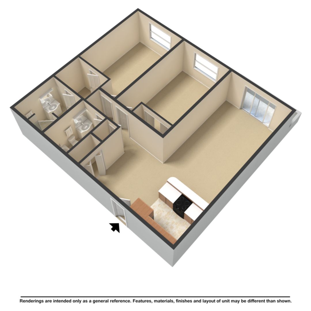 Lincoln Apartment: 120 College Park Circle