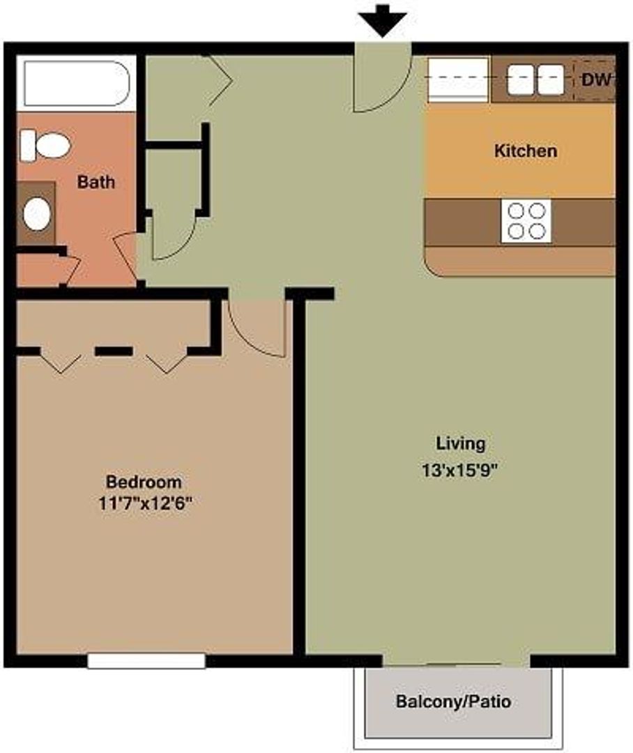 Lincoln Apartment: 120 College Park Circle