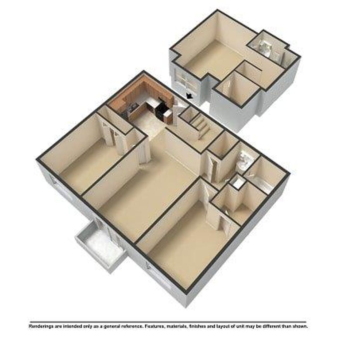 Lincoln Apartment: 120 College Park Circle