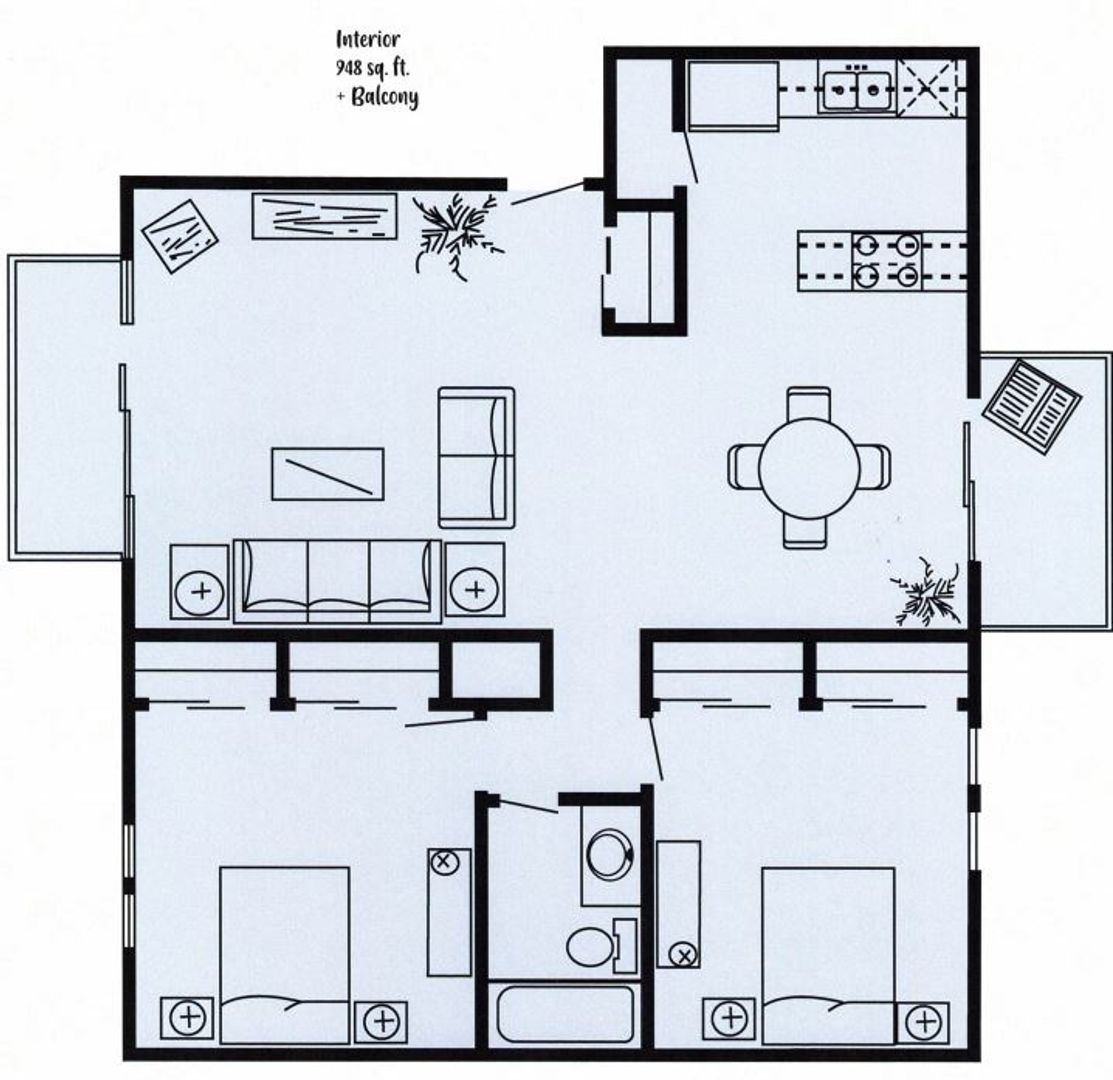 Omaha Apartment: 3110 1/2 N 97th Street