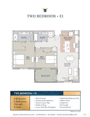 2 Bedroom E1 – photo 1
