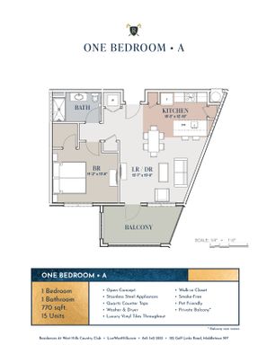 One Bedroom A – photo 1