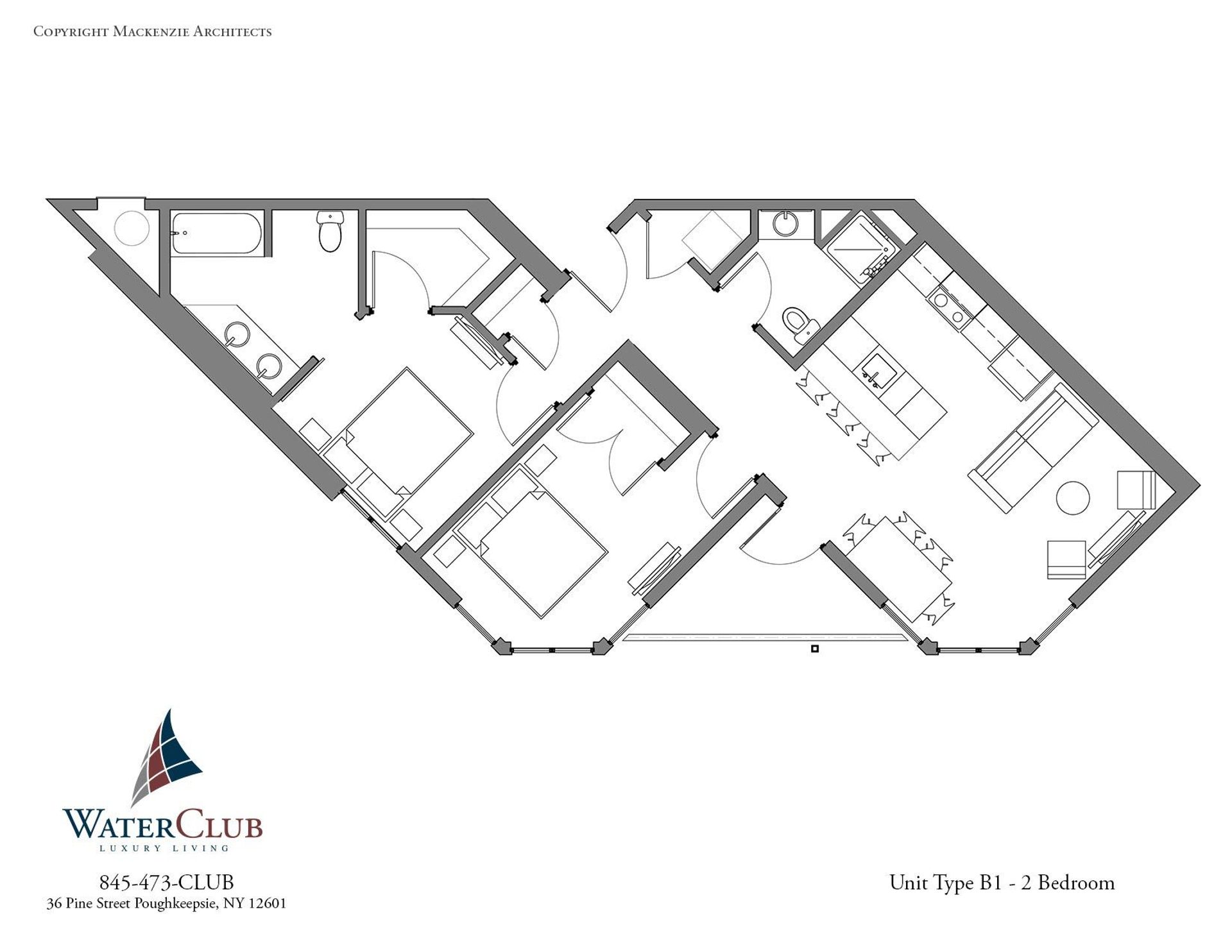 Poughkeepsie Apartment: 36 Pine Street