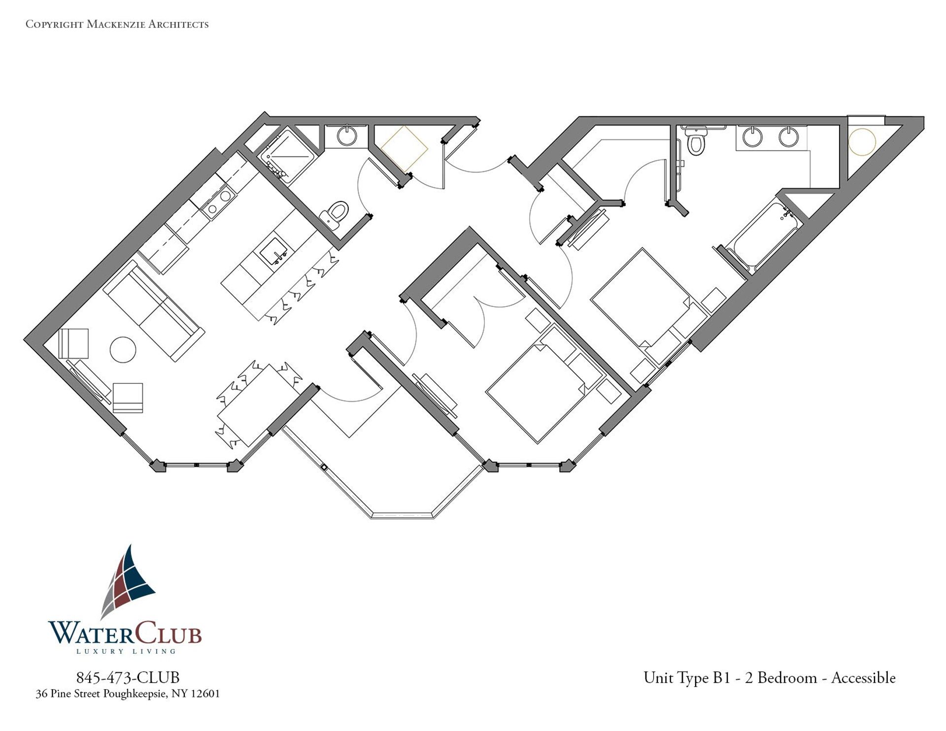 Poughkeepsie Apartment: 36 Pine Street