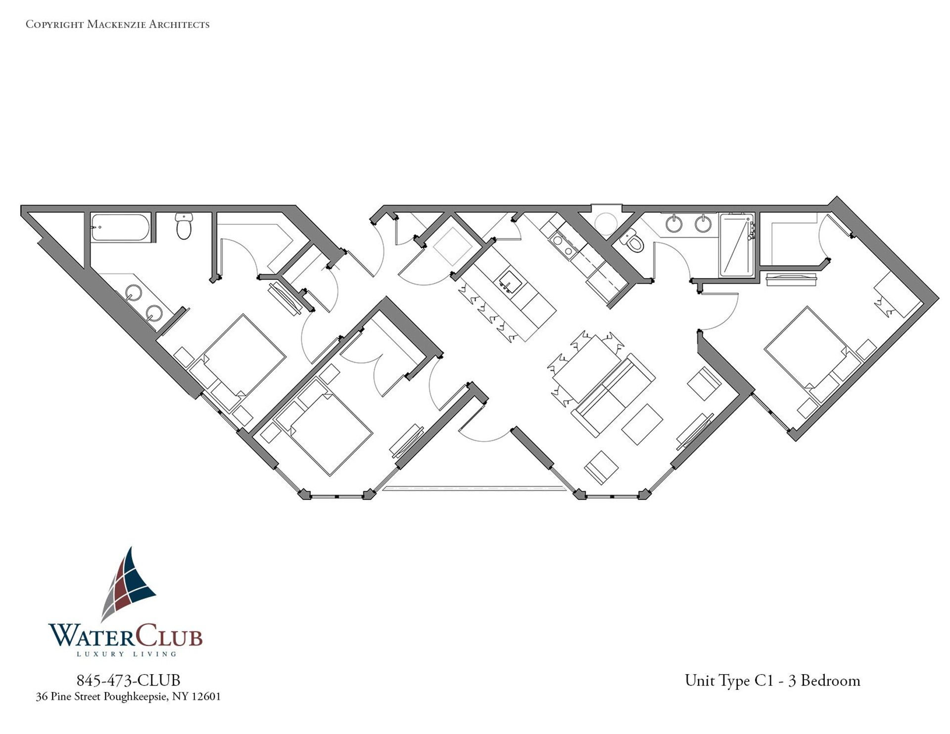Poughkeepsie Apartment: 36 Pine Street