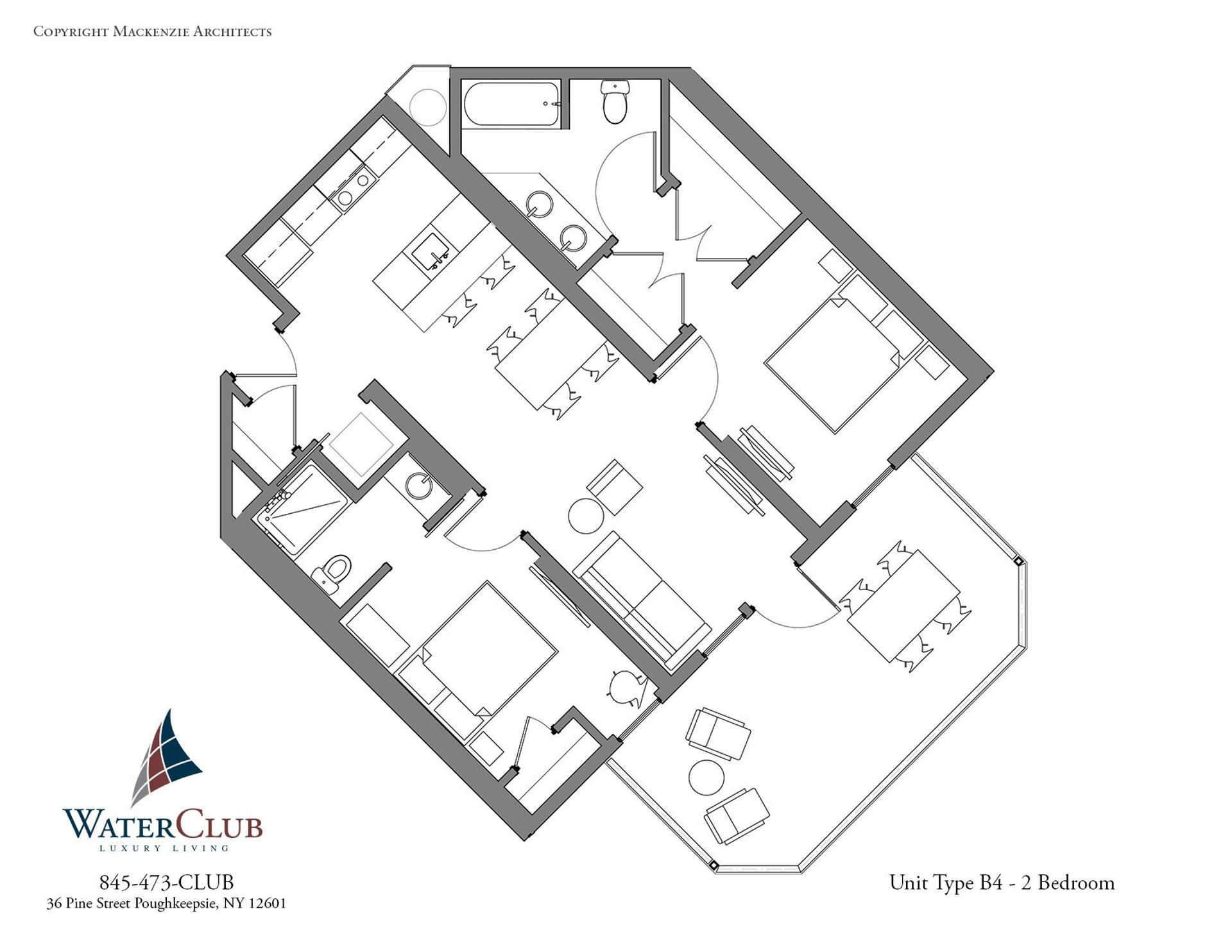 Poughkeepsie Apartment: 36 Pine Street