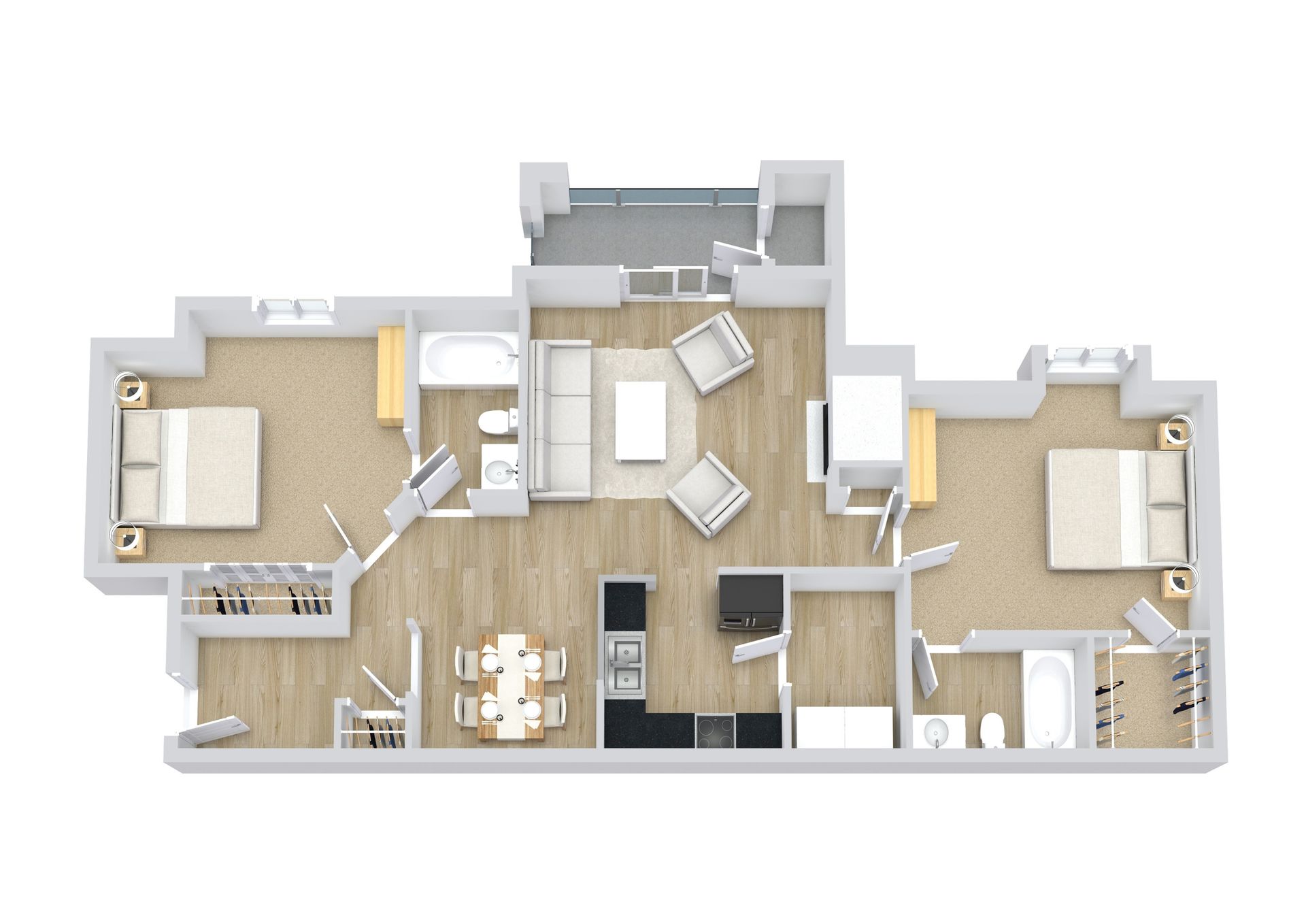 Hickory Apartment: 4000 North Center Street