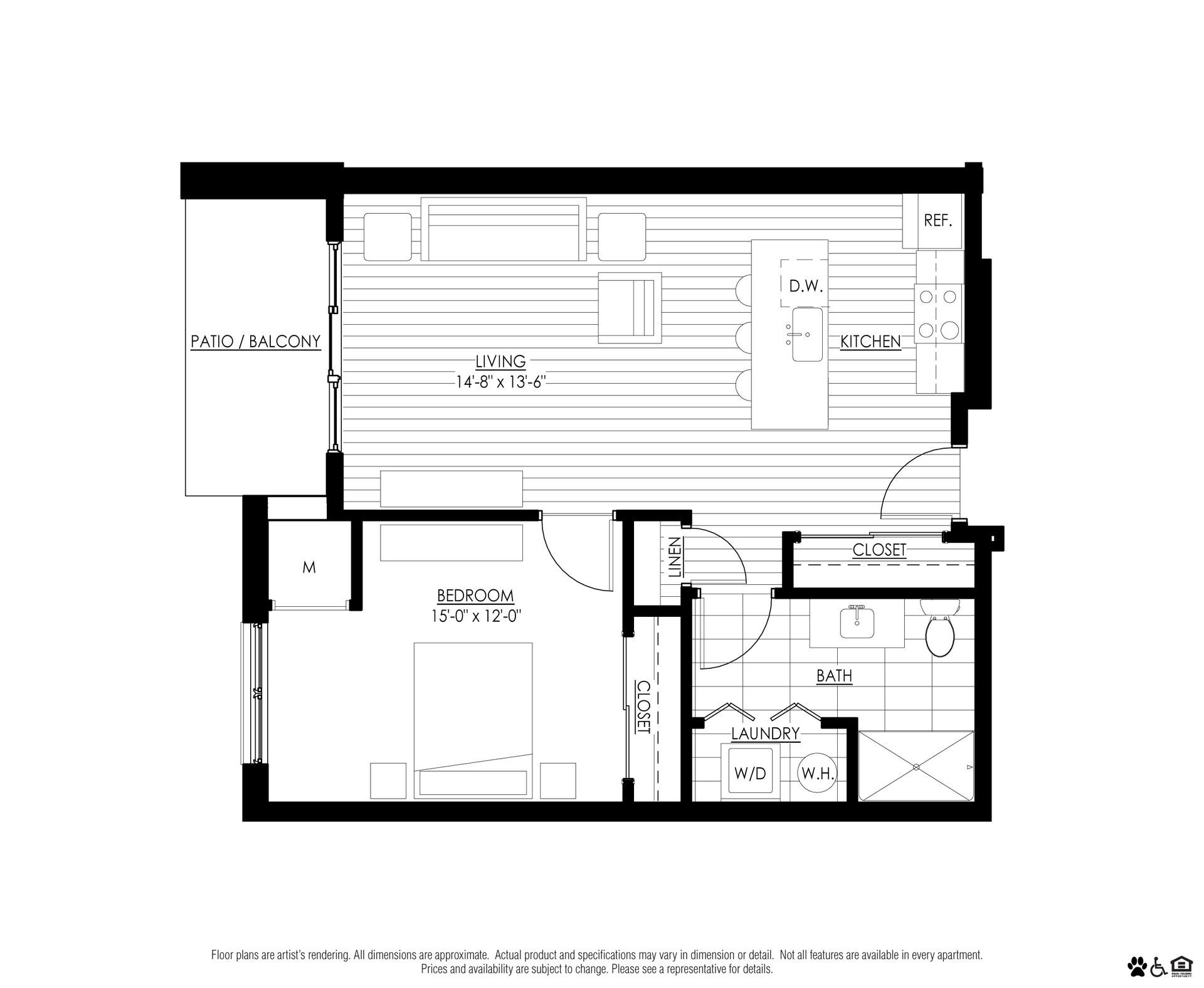 Elgin Apartment: 2511 Watermark Terrace