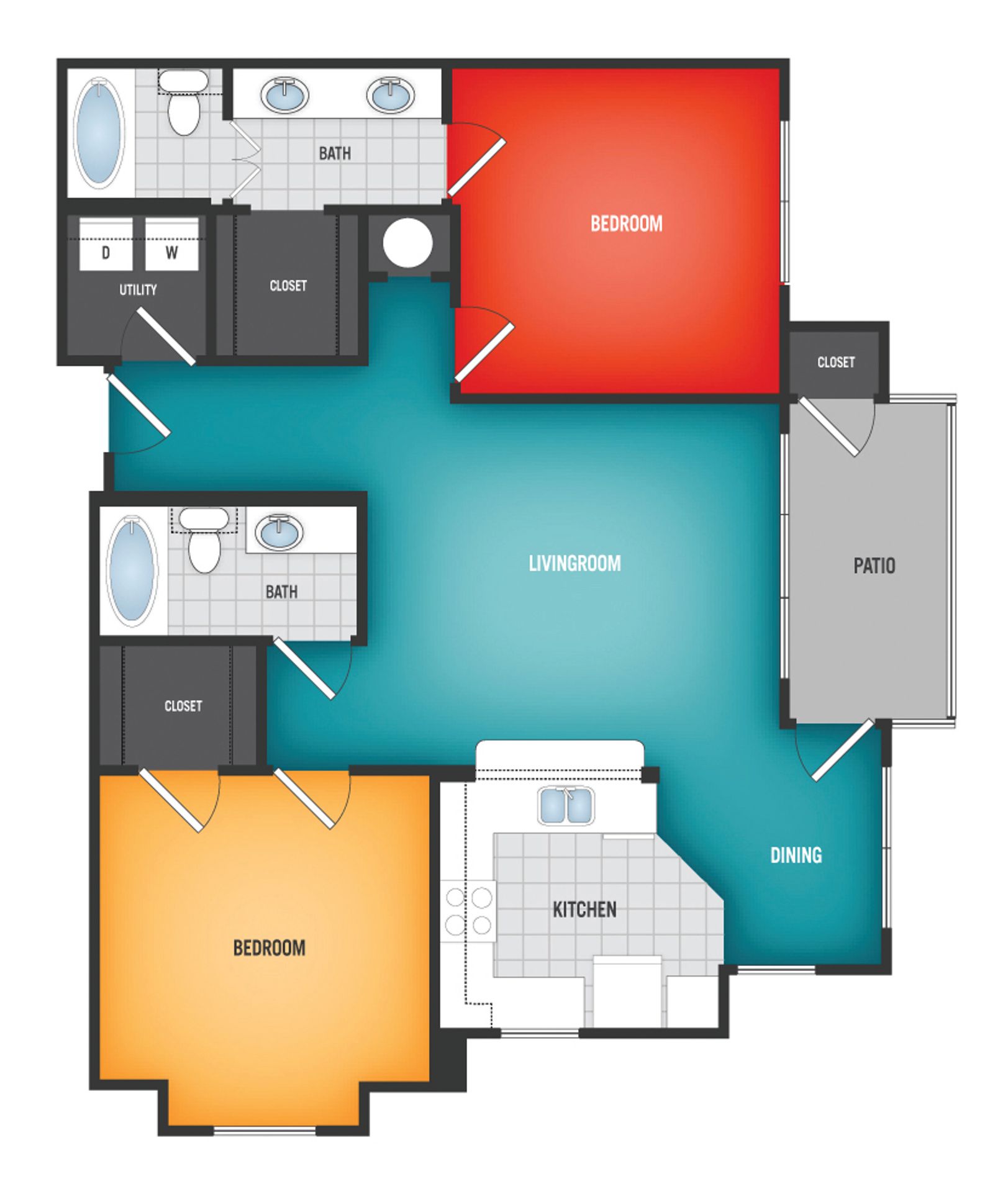 Glenpool Apartment: 12302 S. Yukon Ave
