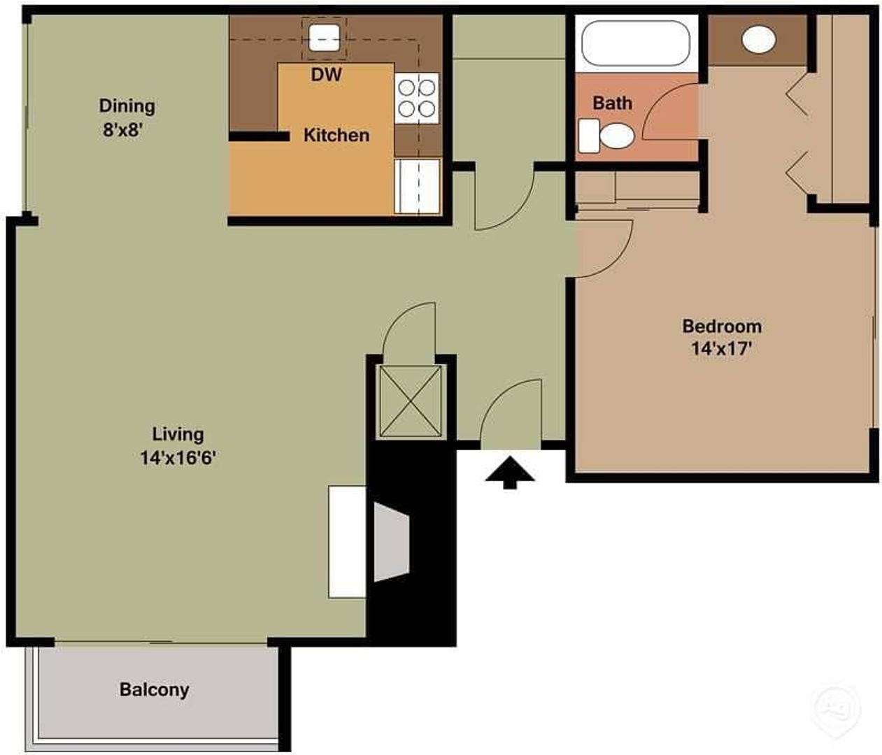 Sacramento Apartment: 1451 3rd Street
