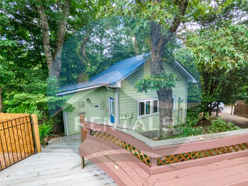 Peaceful Living, Convenient Location - Cabin in the woods with walking trails in Whittier NC!