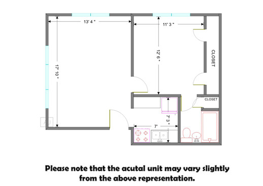 Champaign Apartment: 607 W. Springfield Ave.