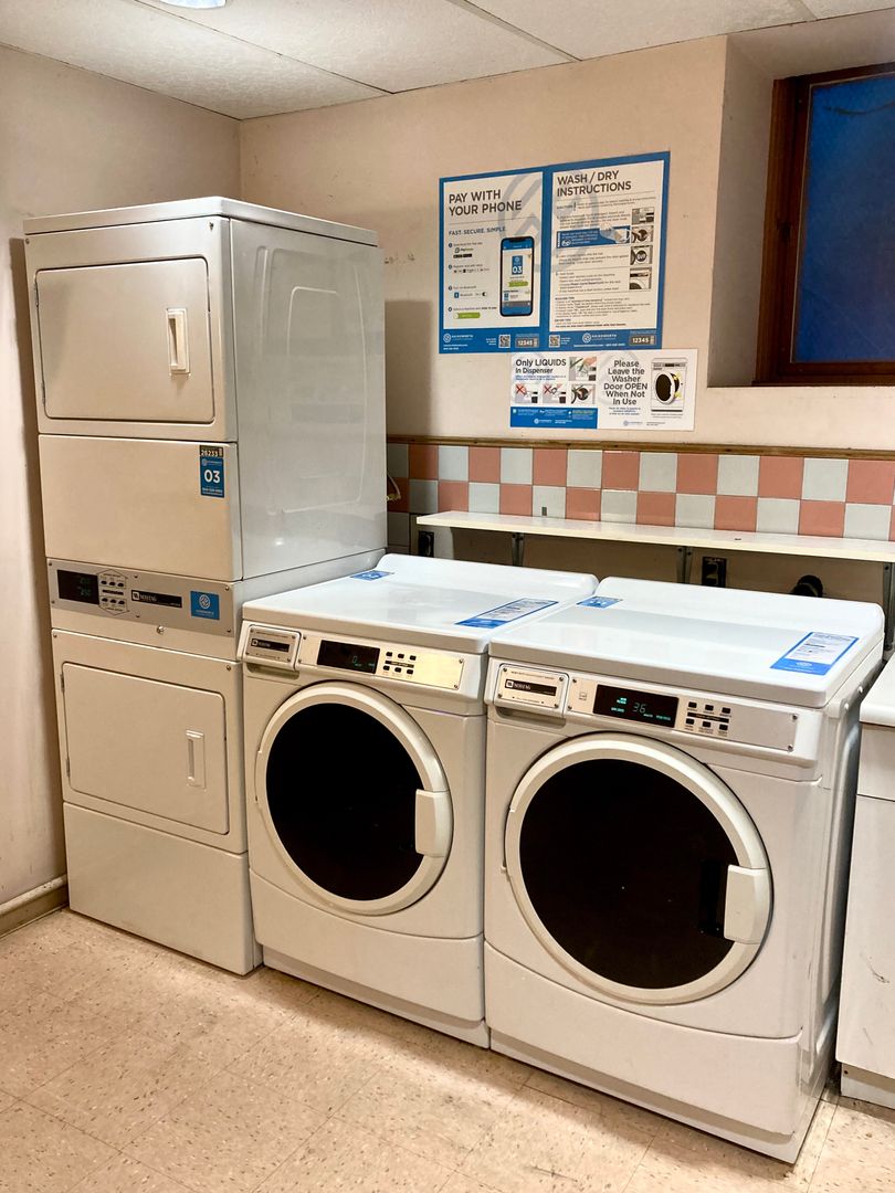 Laundry room at Virginian Apartments (1 of 2)