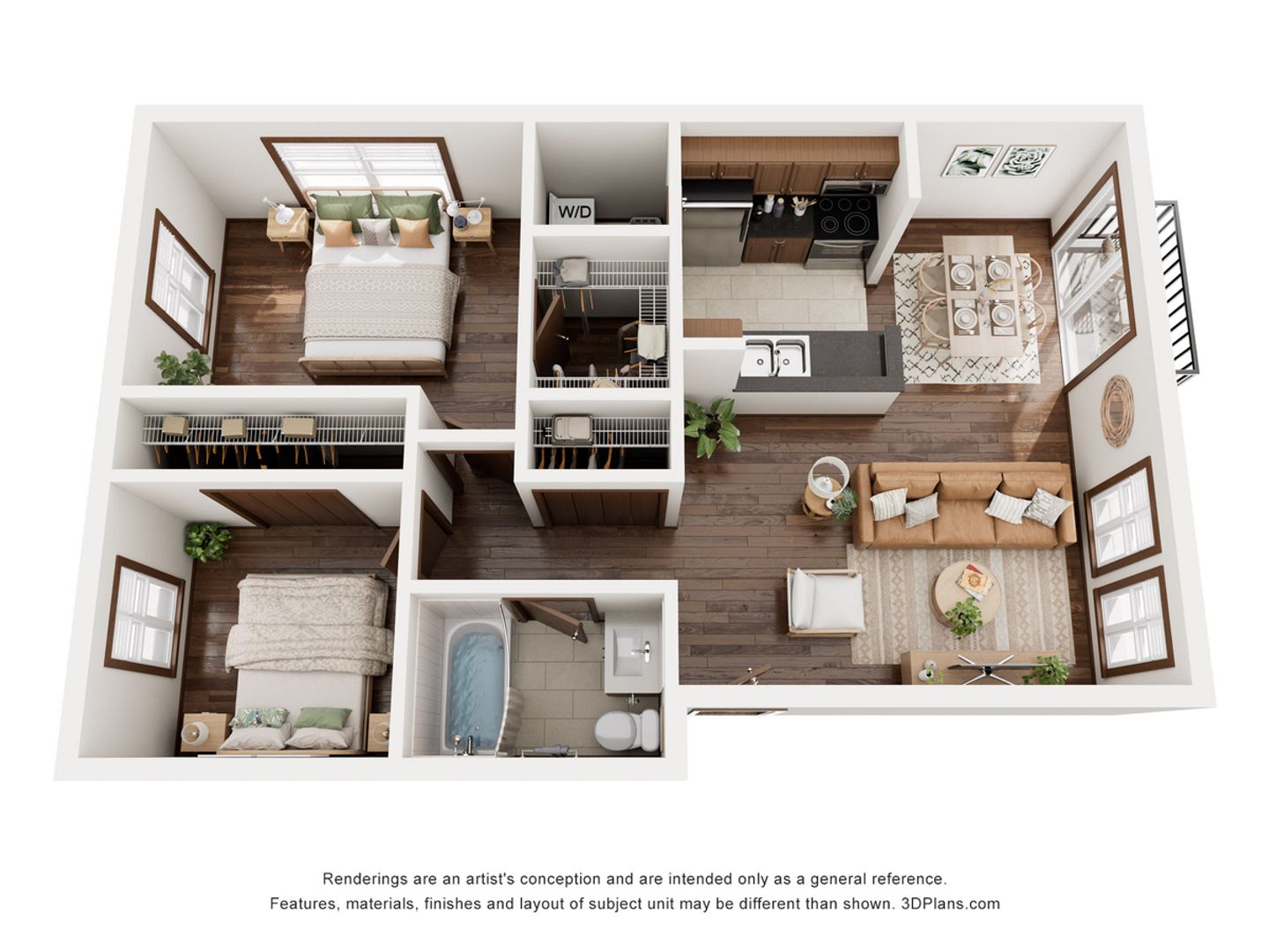 Madison Apartment: 477 S High Point Rd