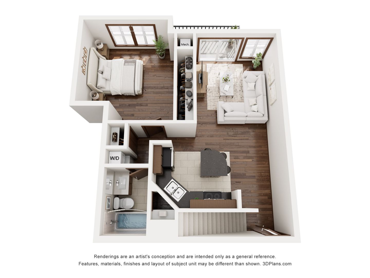 Madison Apartment: 12 Sayner Ct Apt 55