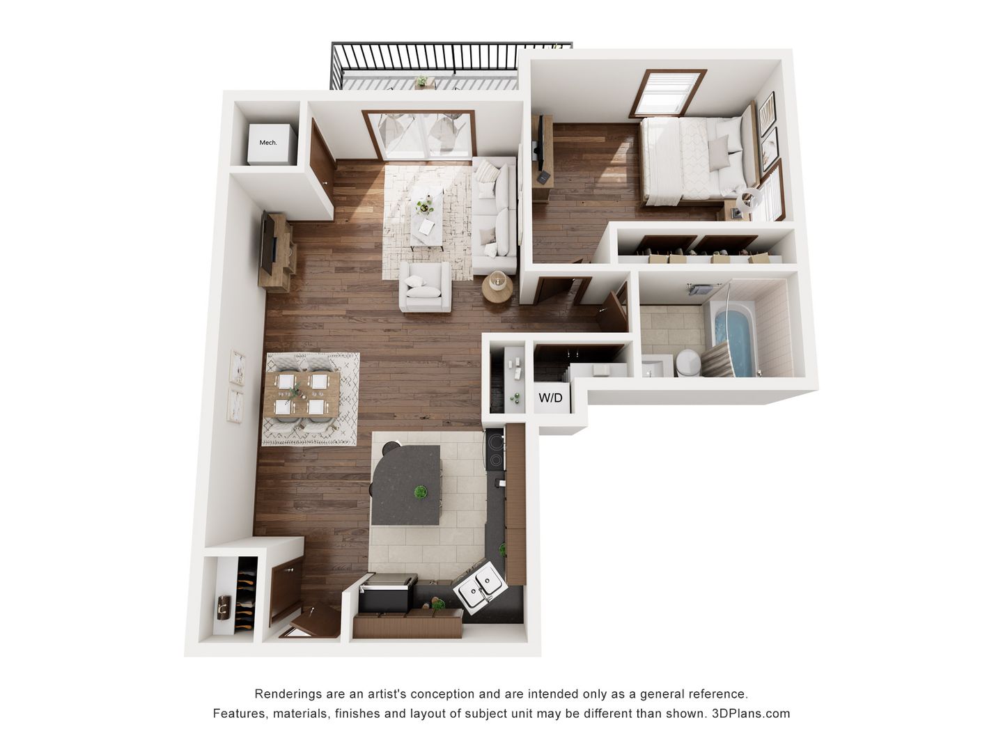 Madison Apartment: 12 Sayner Ct Apt 55