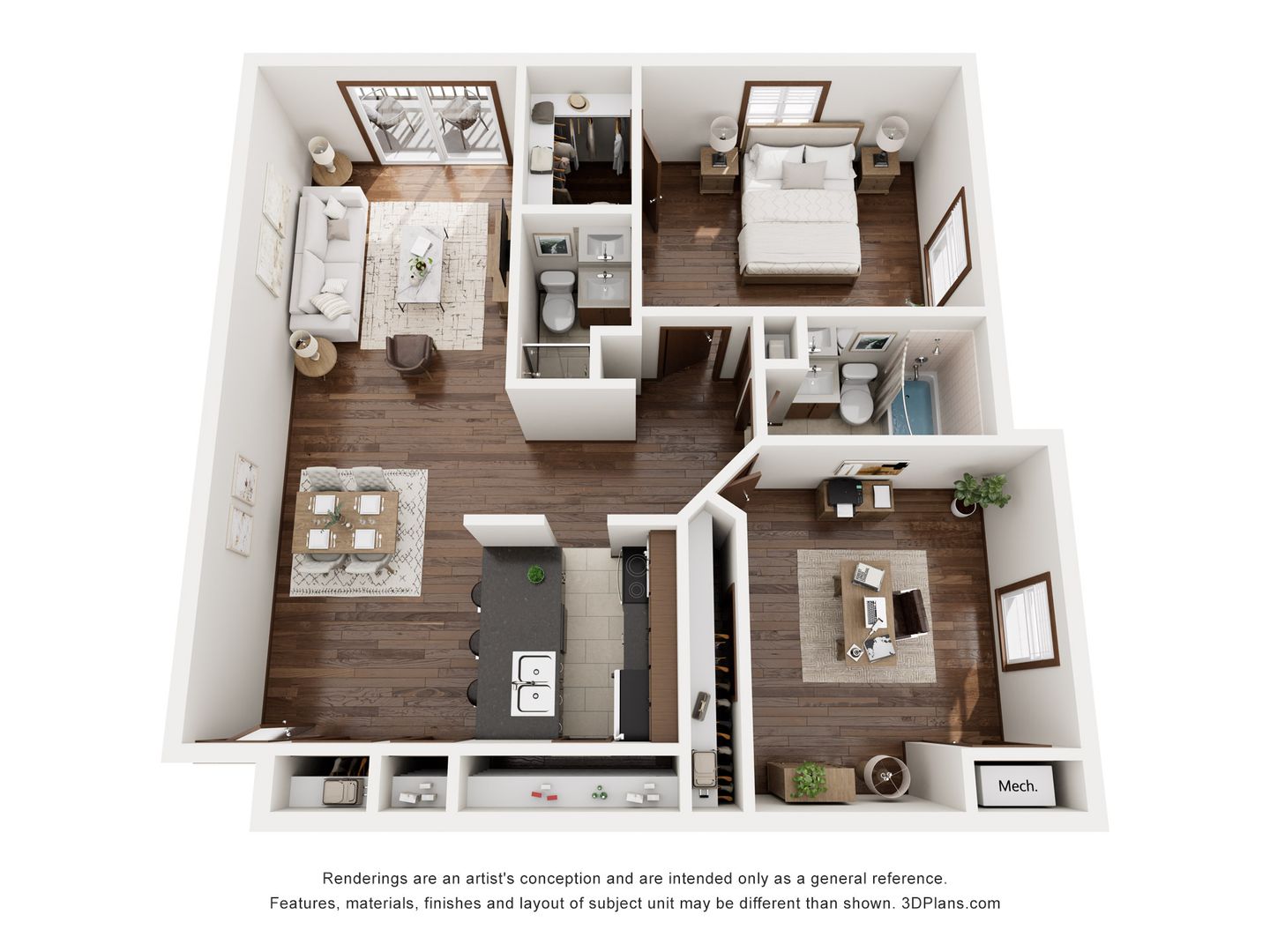 Madison Multiplex: 1-21 Sayner Ct./21-33 N. High Point Ct./502-518 N. High Point Rd.