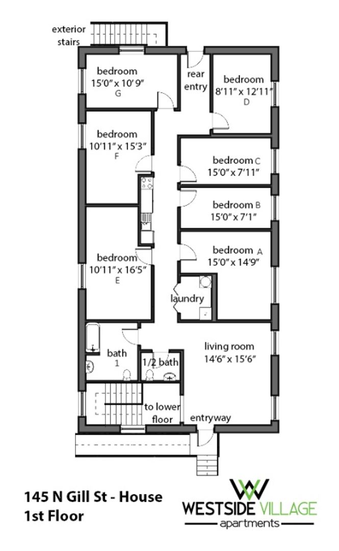 State College Apartment: 145 N. Gill