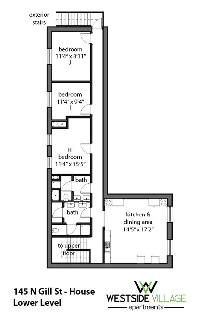 State College Apartment: 145 N. Gill