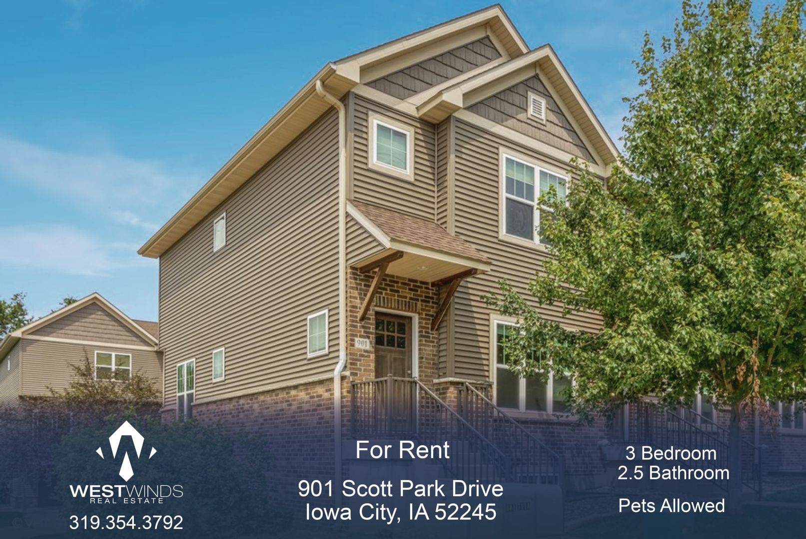 Iowa City Townhome: 901 Scott Park Drive