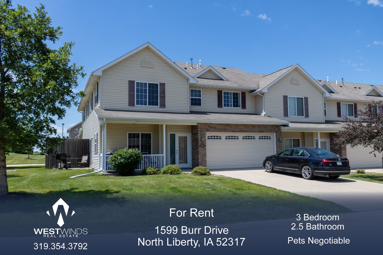 North Liberty House: 1599 Burr Drive