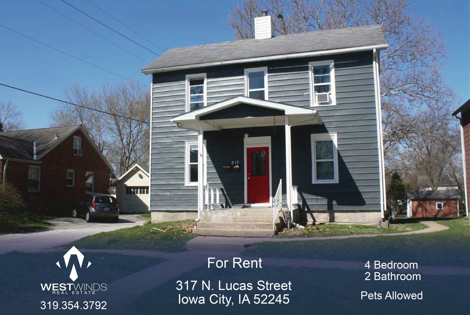 Iowa City House: 317 N. Lucas Street