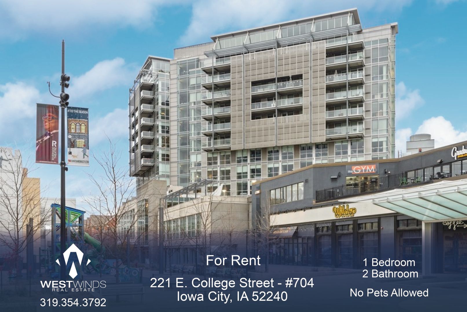 Iowa City Condo: 221 E. College Street #704