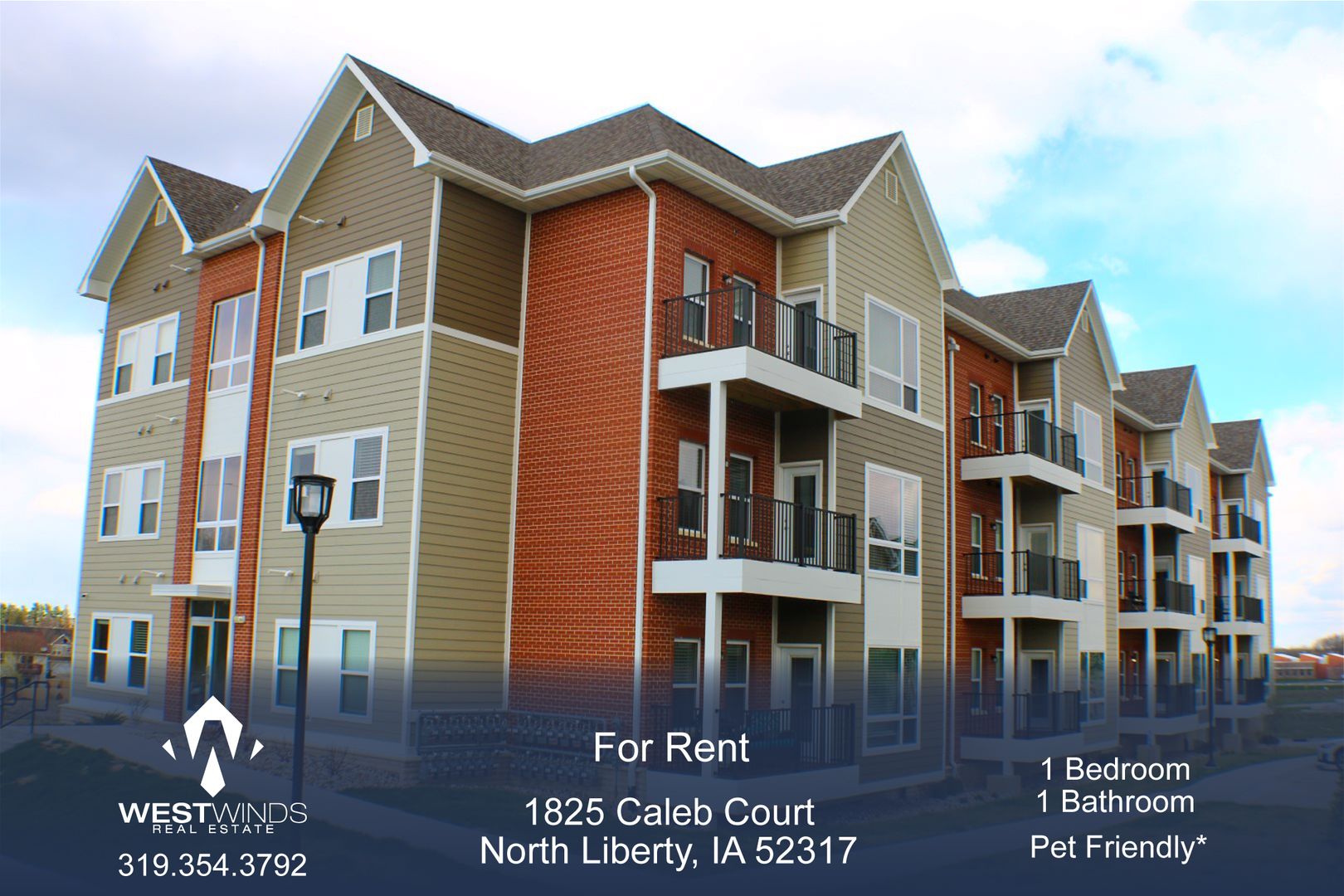 North Liberty Apartment: 1825 Caleb Court