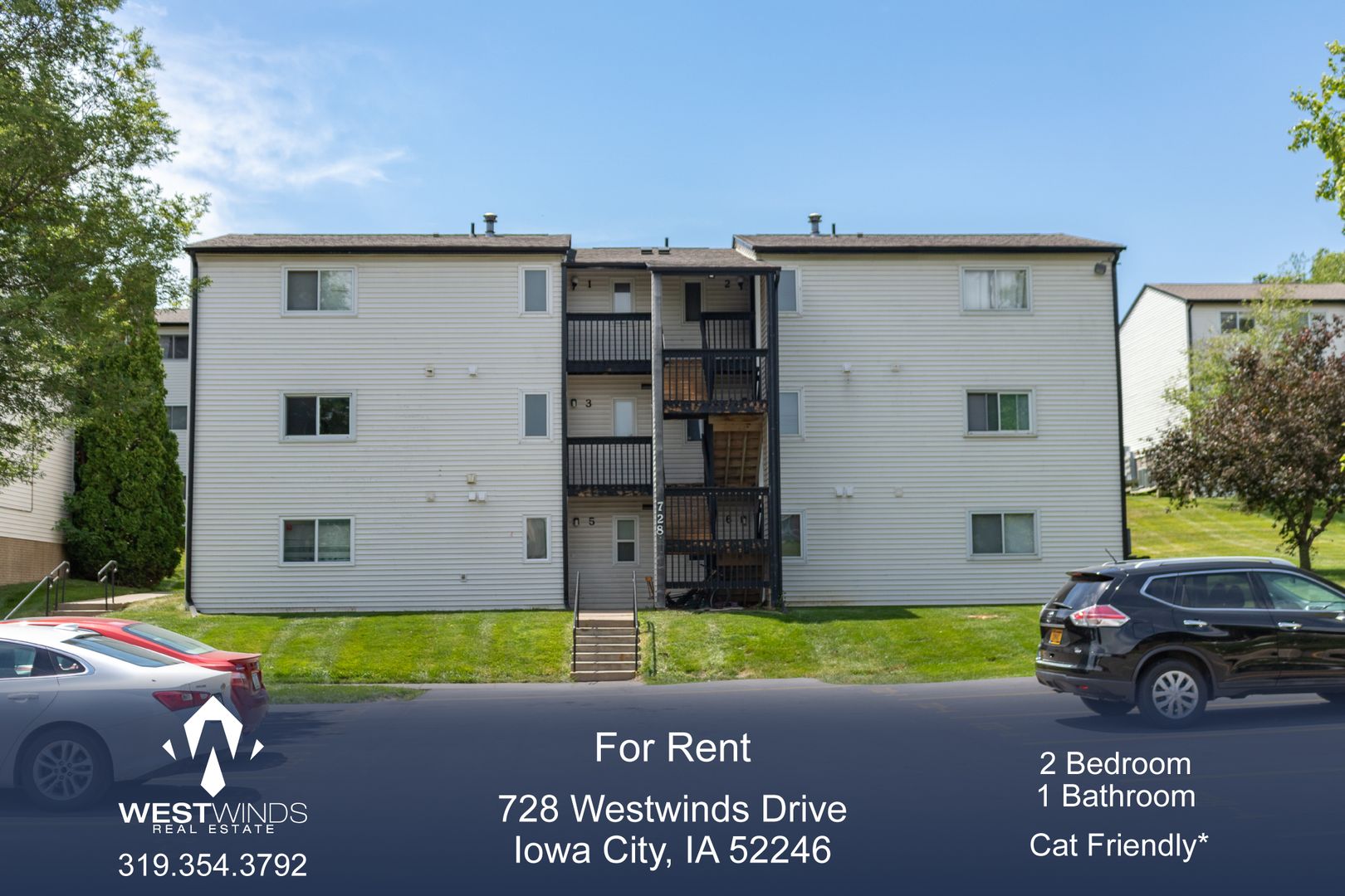Iowa City Apartment: 728 Westwinds Drive #03