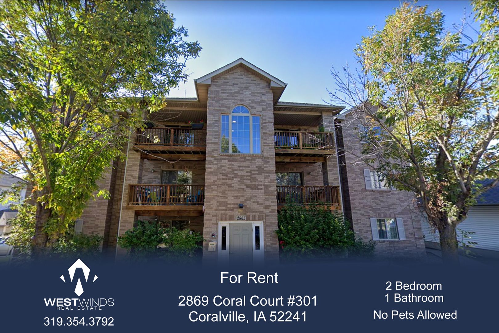 Coralville Condo: 2869 Coral Court #301