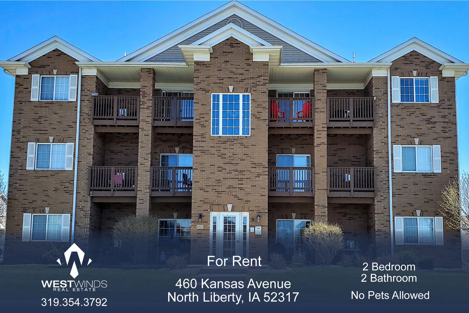 North Liberty Condo: 460 Kansas Avenue #01
