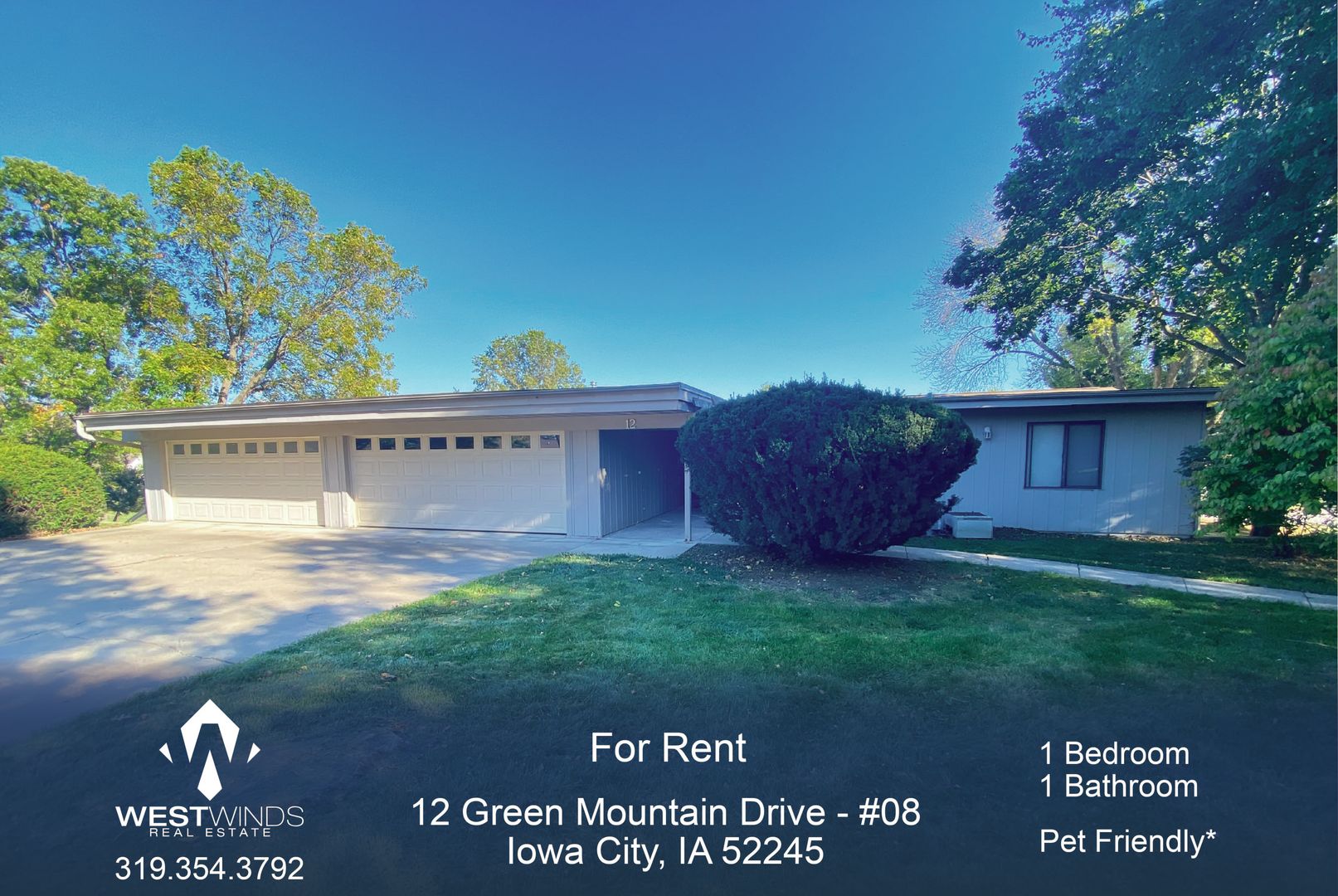 Iowa City Apartment: 12 Green Mountain Drive