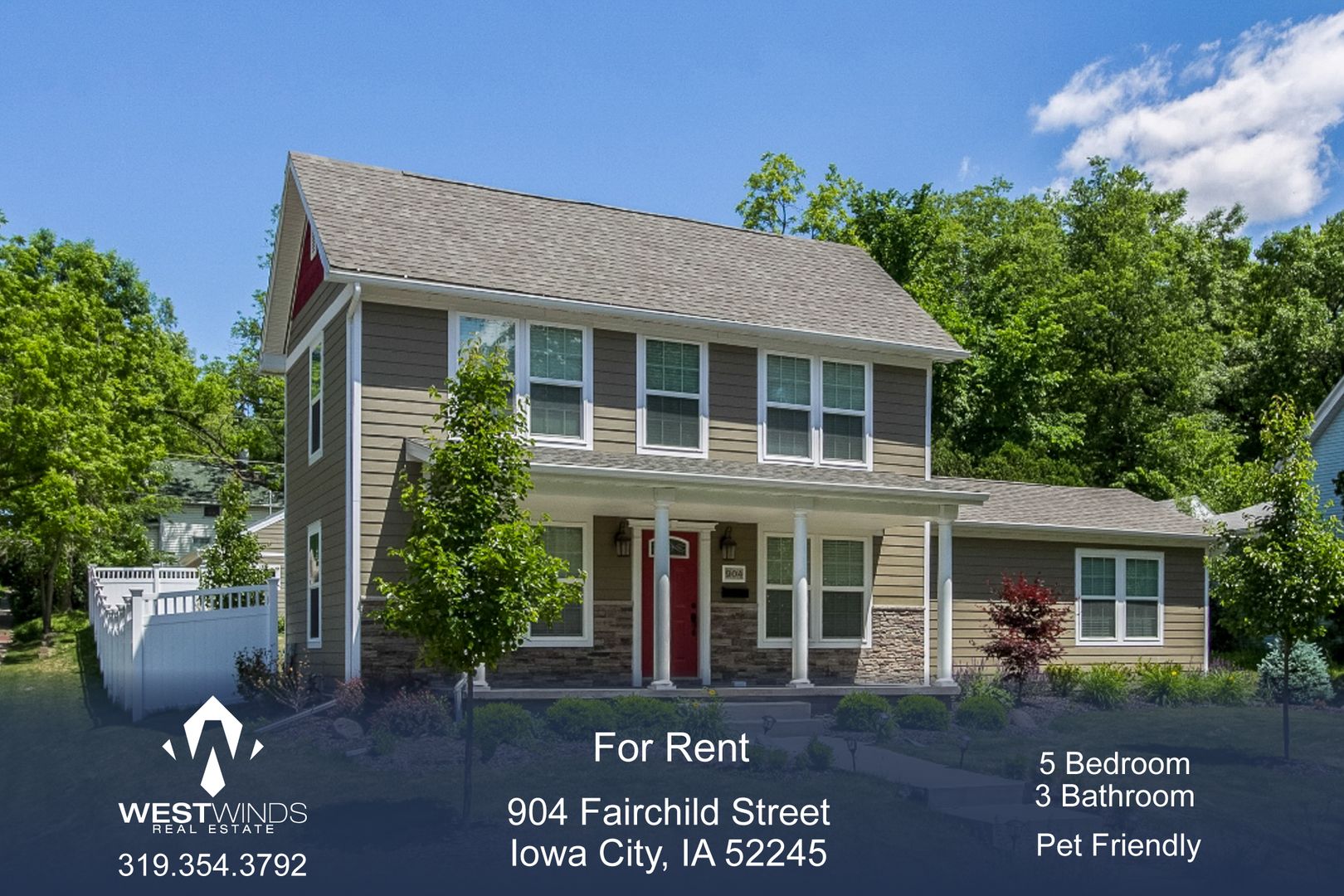 Iowa City House: 904 Fairchild Street