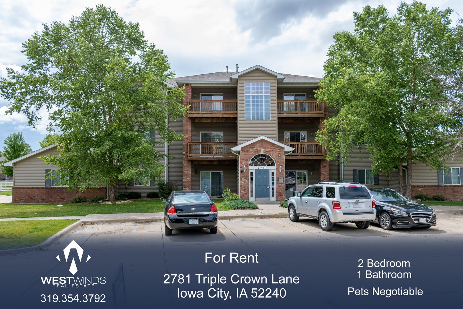 Iowa City House: 2781 Triple Crown Lane #10