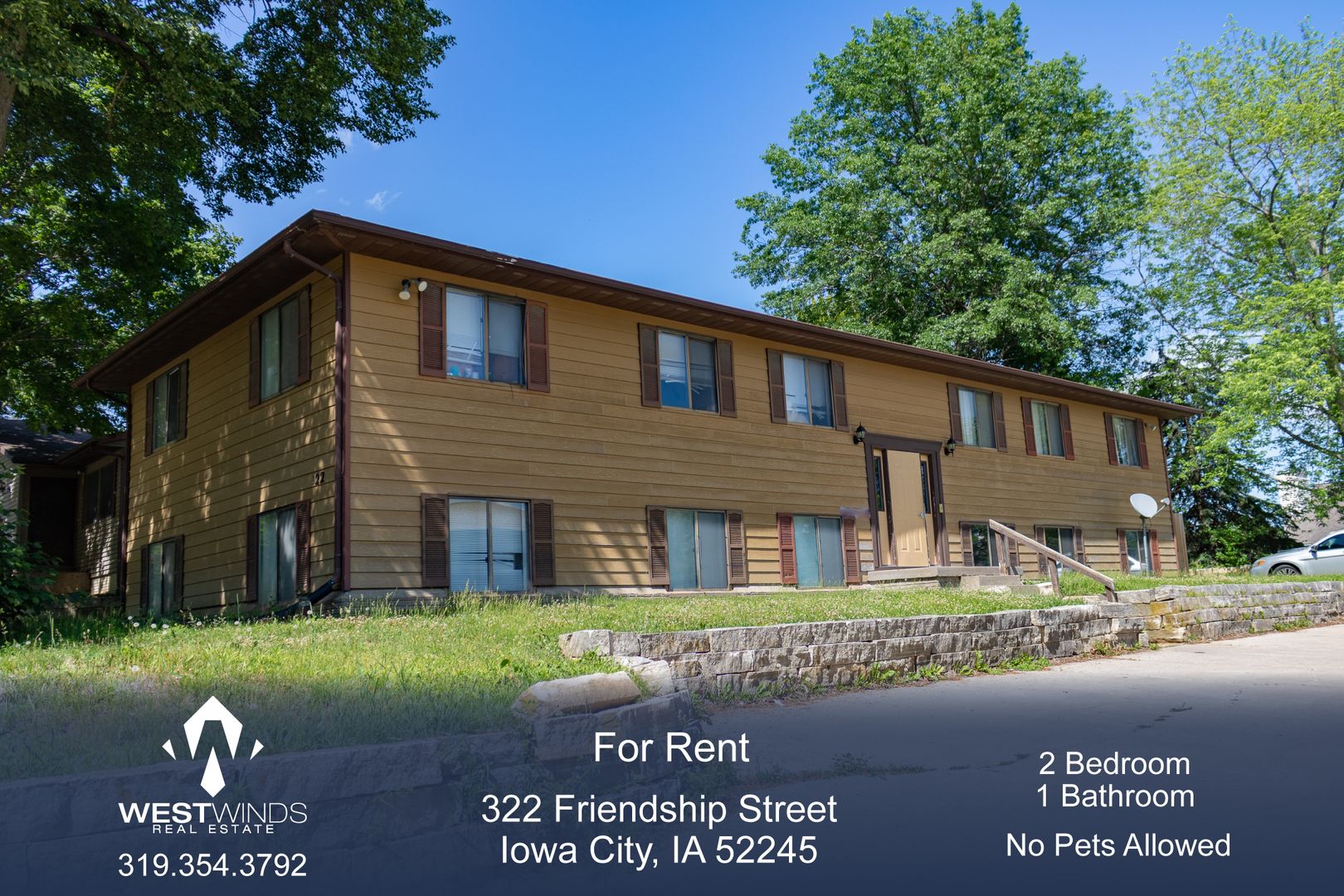 Iowa City Apartment: 322 Friendship Street