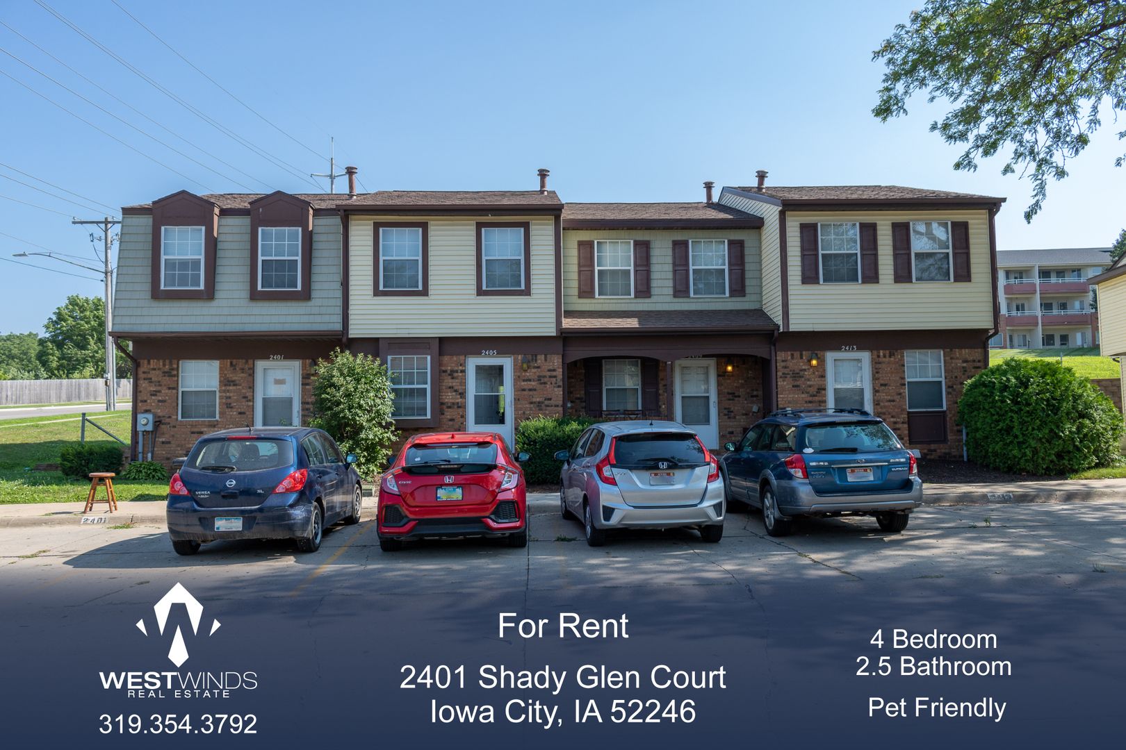 Iowa City House: 2401 Shady Glen Court