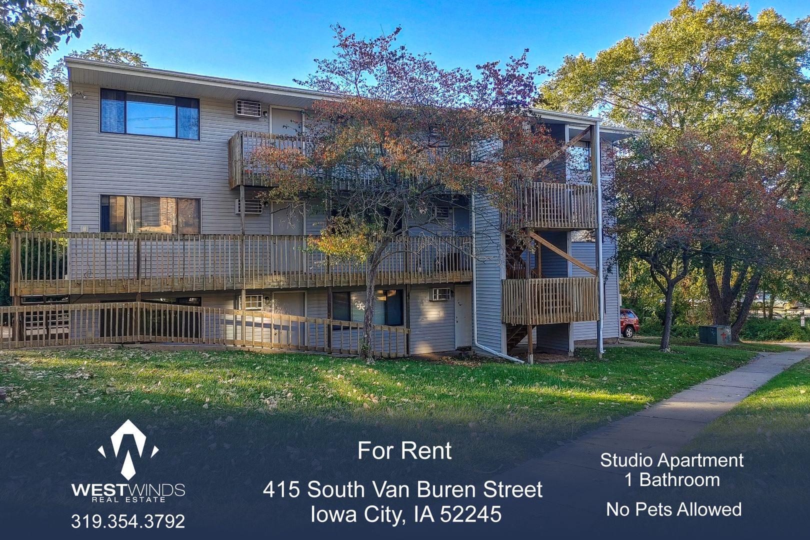 Iowa City Apartment: 415 S. Van Buren Street