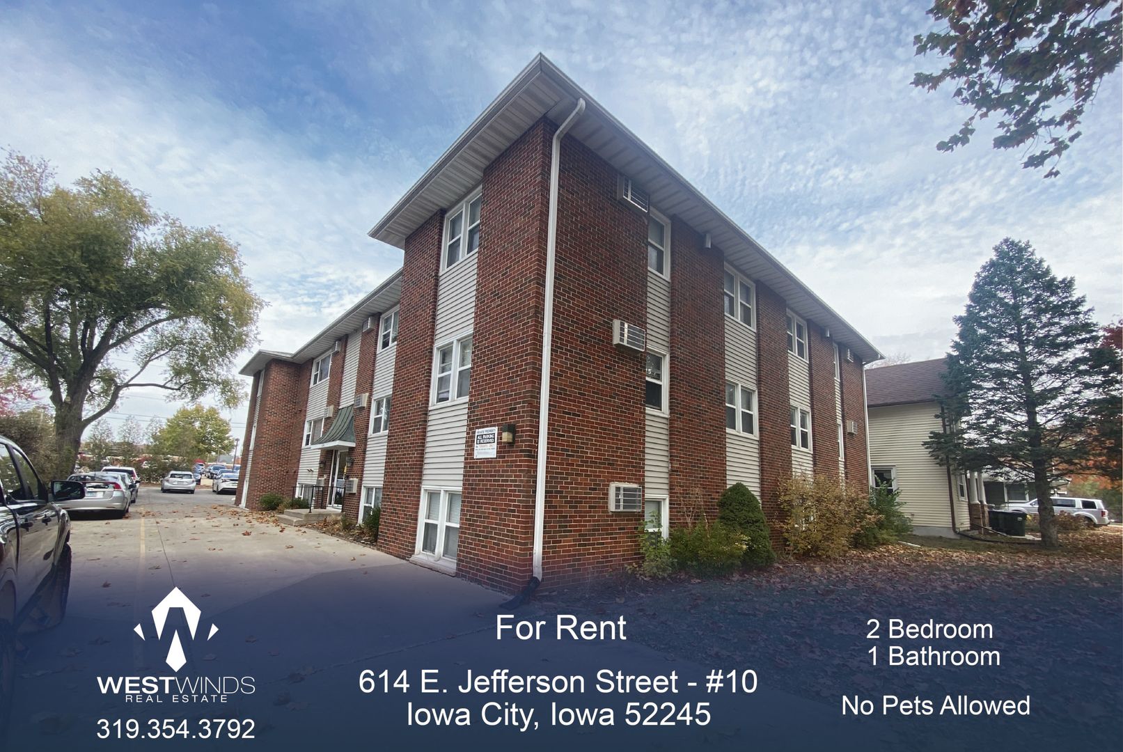 Iowa City Apartment: 614 E. Jefferson Street