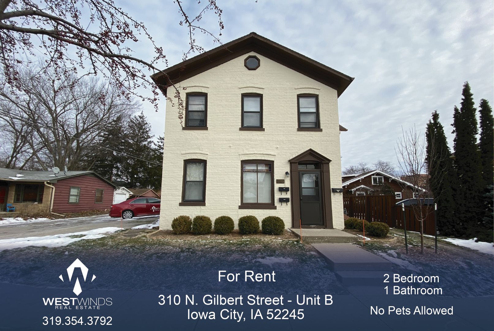 Iowa City Apartment: 310 N. Gilbert Street