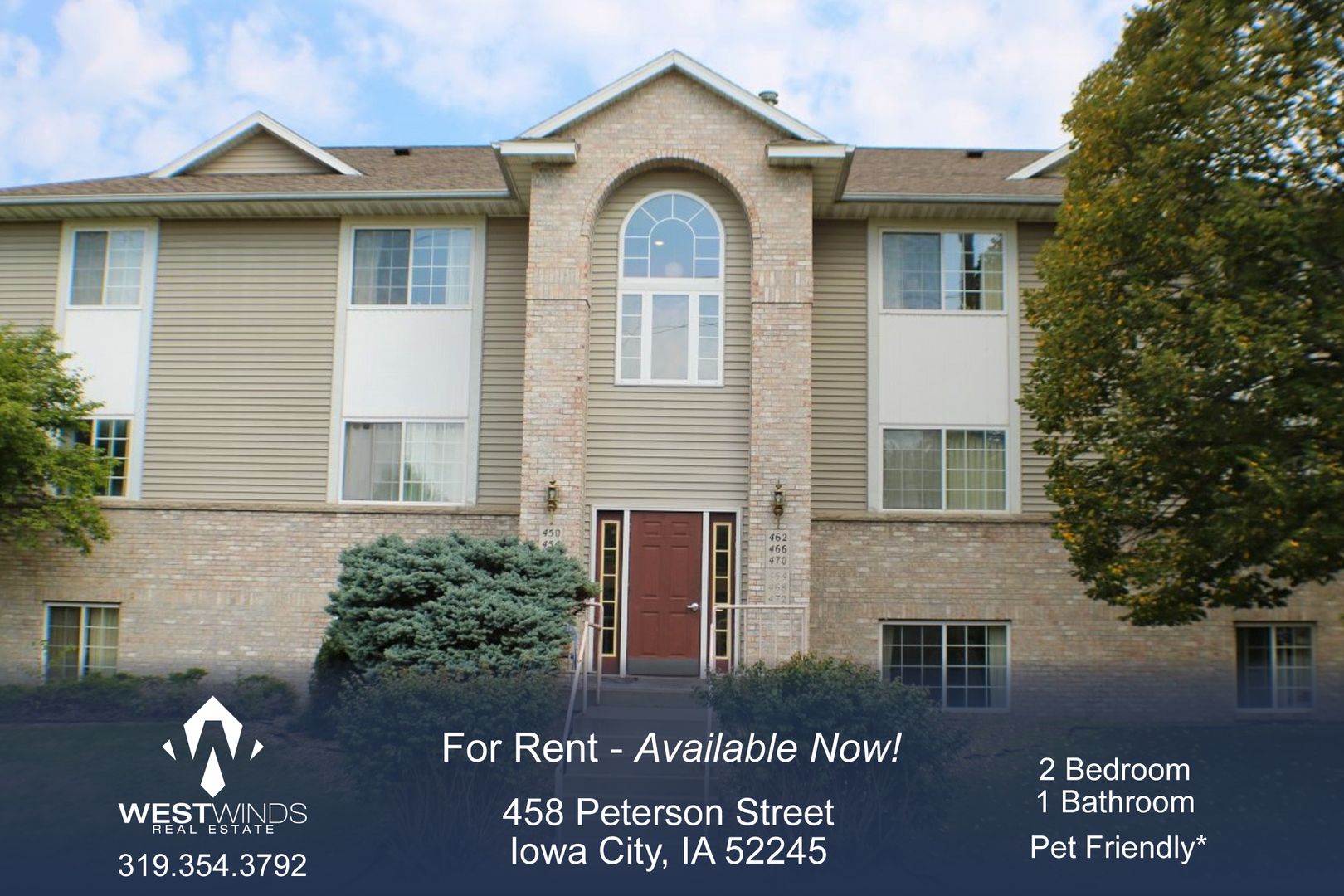 Iowa City Apartment: 450-472 Peterson St