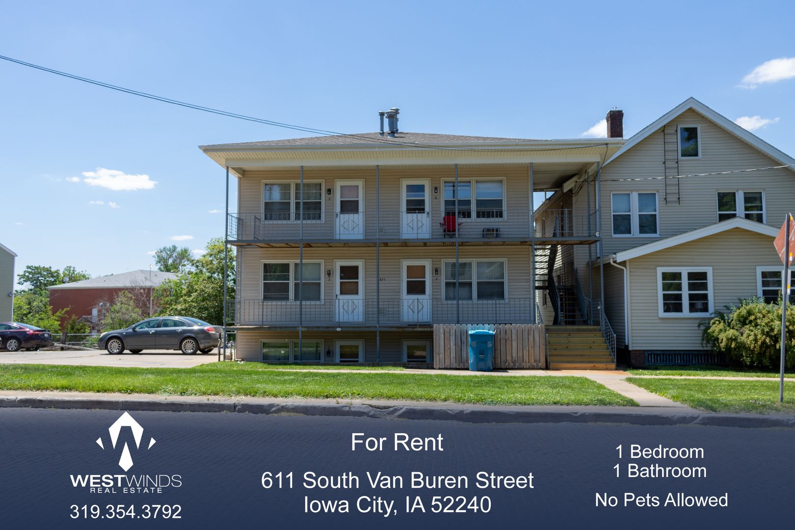 Iowa City Apartment: 611 S. Van Buren Street
