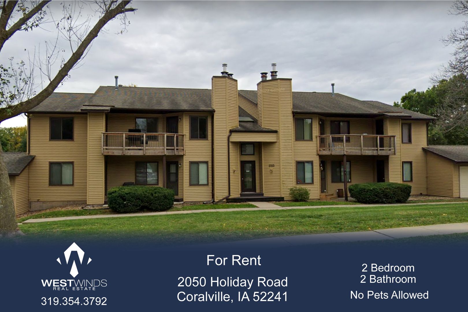 Coralville House: 2050 Holiday Road B2