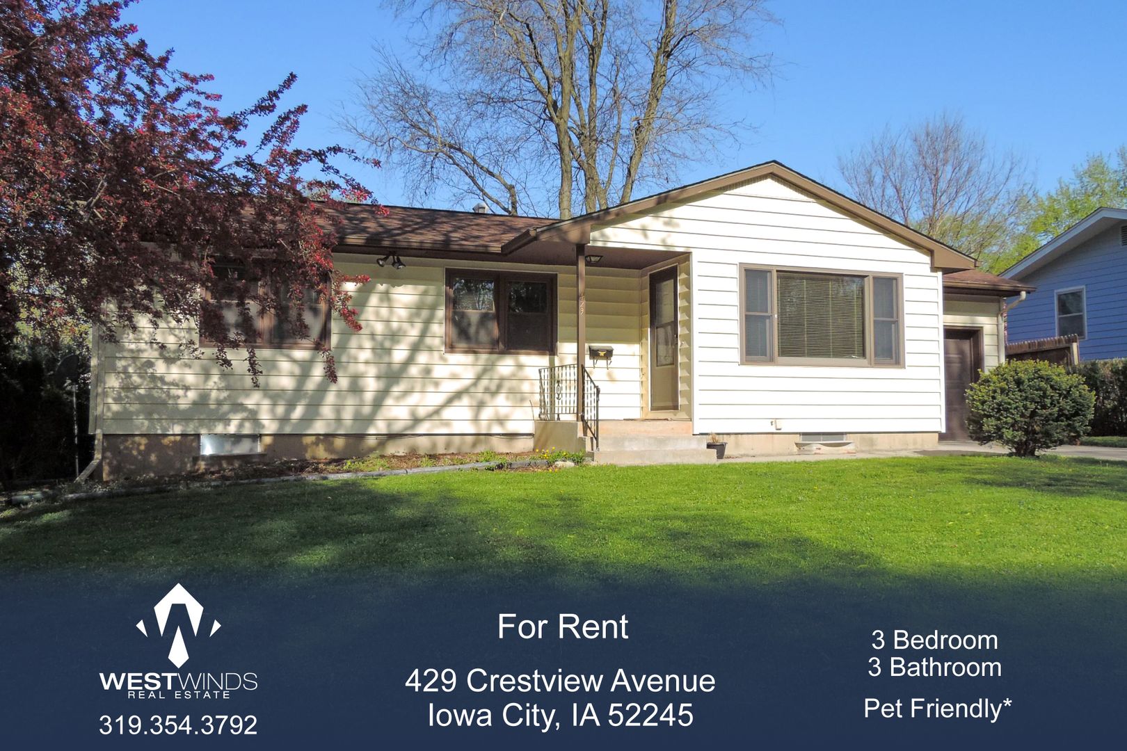 Iowa City House: 429 Crestview Avenue