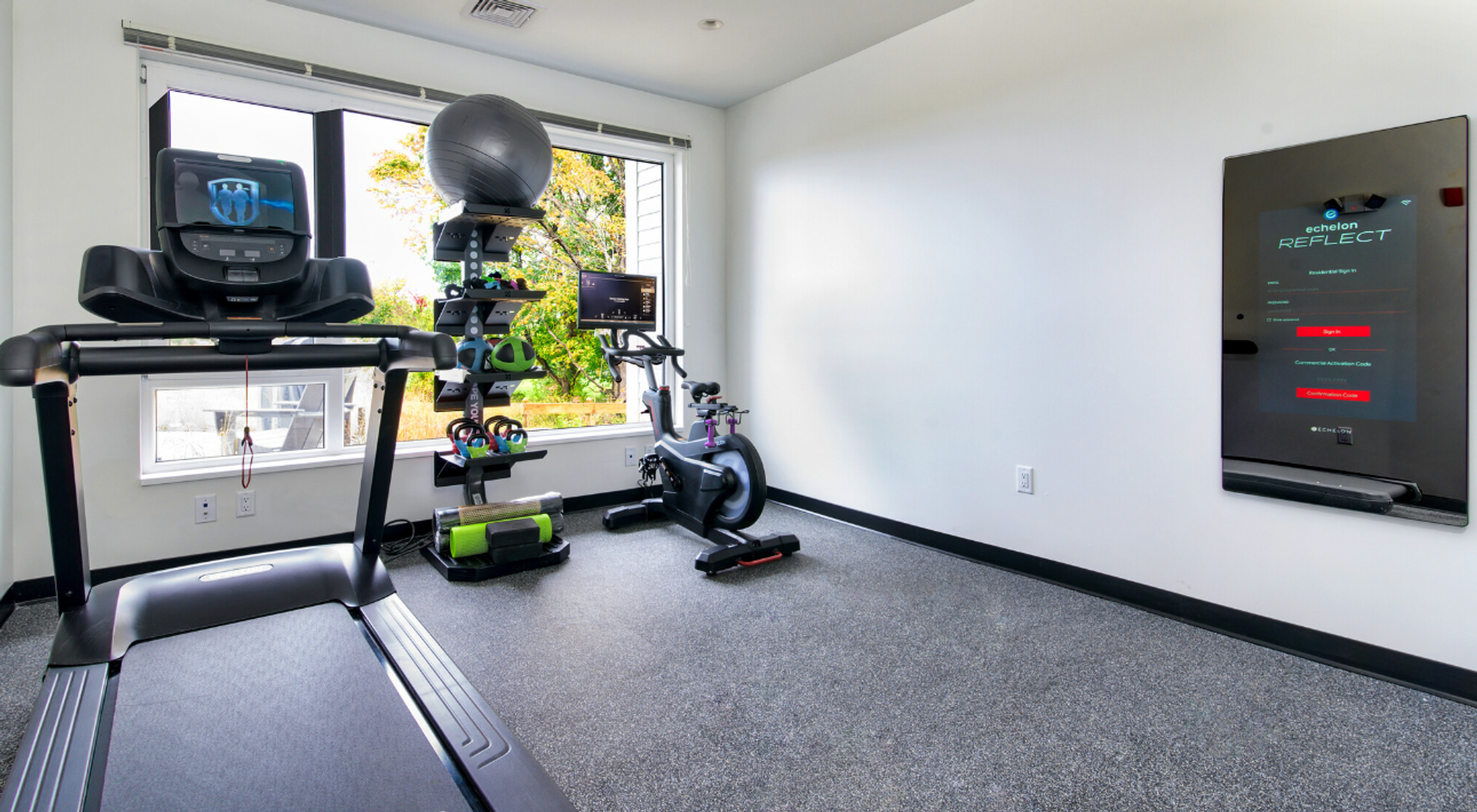 Gym at Sanctuary at Herring Brook (3 of 3)
