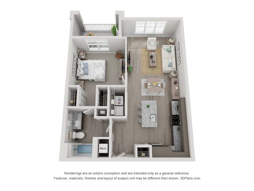 Spacious One Bedroom – photo 1
