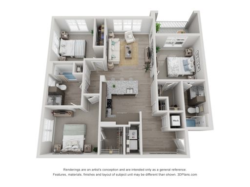 Spacious Three Bedroom – photo 1