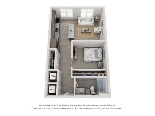 Spacious Studio – photo 1