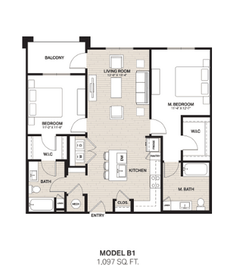 Spacious Two Bedroom – photo 1