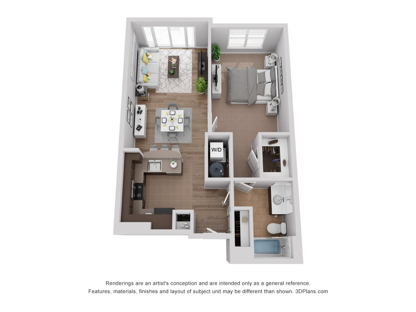 Norfolk Apartment: 201 West 21st Street